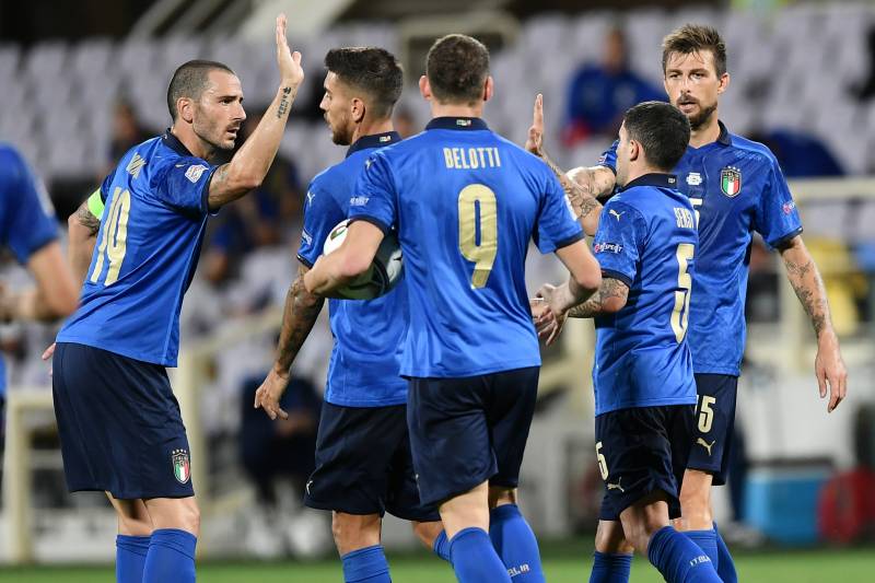 Calcio Belotti Chiellini Insigne Immobile Italy Maglia Italia Euro 2021